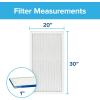 imageFiltrete 20x30x1 Smart Air Filter MPR 2200 MERV 13 1Inch Premium Allergen ampamp Home Pollutant Air Filters for AC and Furnace 2 FiltersStandard Filter