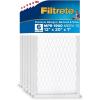 imageFiltrete 16x20x1 AC Furnace Air Filter MERV 13 MPR 1900 Premium Allergen Bacteria ampamp Virus Filter 3Month Pleated 1Inch Electrostatic Air Cleaning Filter 6Pack Actual Size 1569x1969x078 in12x20x1
