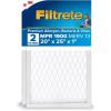 imageFiltrete 20x25x1 AC Furnace Air Filter MERV 13 MPR 1900 Premium Allergen Bacteria ampamp Virus Filter 3Month Pleated 1Inch Electrostatic Air Cleaning Filter 2Pack Actual Size 1969x2469x078 in
