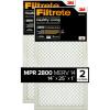 imageFiltrete 20x25x1 Air Filter MPR 2800 MERV 14 Healthy Living Ultrafine Particle Reduction 3Month Pleated 1Inch Air Filters 2 Filters14x25x1