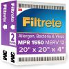 imageFiltrete High Performance Air Filter 1550 MPR 20 in x 20 in x 4 in  1 Units per Case