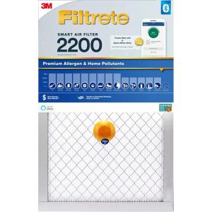 imageFiltrete 16x25x1 AC Furnace Air Filter MERV 13 MPR 2200 Elite Allergen Bacteria ampamp Virus Filter 3Month Pleated 1Inch Electrostatic Air Cleaning Filter 2Pack Actual Size 1569x2469x078 inSmart Filter