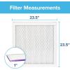 imageFiltrete 10x20x1 AC Furnace Air Filter MERV 12 MPR 1500 CERTIFIED asthma ampamp allergy friendly 3 Month Pleated 1Inch Electrostatic Air Cleaning Filter 6Pack Actual Size 981x1981x078 in235x235x1