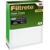 imageFiltrete 14x14x1 Air Filter MPR 600 MERV 7 Clean Living Dust Reduction 3Month Pleated 1Inch Air Filters 6 FiltersWhite