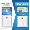 imageFiltrete 14x24x1 Smart Air Filter MPR 1900 MERV 13 1Inch Premium Allergen Bacteria and Virus Air Filters for ACs and Furnaces 2 Filters White