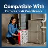 imageFiltrete 20x25x5 AC Furnace Air Filter MPR 1000 MERV 11 Fits Lennox Devices Allergen Defense Electrostatic Air Cleaning Filter 2Pack actual size 1963 x 2475 x 431 in
