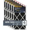 imageFiltrete 20x20x1 Air Filter MPR 1200 MERV 11 Allergen Defense Odor Reduction 3Month Pleated 1Inch Air Filters 6 Filters14x24x1