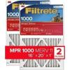 imageFiltrete Micro Allergen Reduction Filters 98004pk 16 in x 20 in x 1 in 406 cm x 508 cm x 25 cm16x20x1