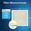 imageFiltrete 14x14x1 AC Furnace Air Filter MERV 5 MPR 300 Capture Unwanted Particles 3Month Pleated 1Inch Electrostatic Air Cleaning Filter 6Pack Actual Size1381x1381x081 in12 x 12 x 1