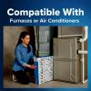 imageFiltrete 16x25x5 AC Furnace Air Filter MERV 13 MPR 1900 Fits TrionAirBear CERTIFIED Asthma ampamp Allergy Friendly Premium Allergen Bacteria ampamp Virus 2Pack Actual Size 1575 x 2413 x 488 in