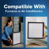 imageFiltrete High Performance Air Filter EAX204 12 in x 24 in x 1 in 304 cm x 609 cm x 25 cm 4 packs per case12 x 24 x 1
