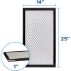 imageFiltrete High Performance Air Filter EAX204 12 in x 24 in x 1 in 304 cm x 609 cm x 25 cm 4 packs per case14 x 25 x 1