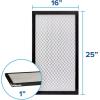 imageFiltrete High Performance Air Filter EAX204 12 in x 24 in x 1 in 304 cm x 609 cm x 25 cm 4 packs per case16 x 25 x 1