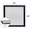 imageFiltrete High Performance Air Filter EAX204 12 in x 24 in x 1 in 304 cm x 609 cm x 25 cm 4 packs per case20 x 20 x 1