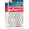 imageFiltrete 12x30x1 AC Furnace Air Filter MERV 11 MPR 1000 Micro Allergen Defense 3Month Pleated 1Inch Electrostatic Air Cleaning Filter 4Pack Actual Size 1181 x 2981 x 081 in