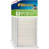 imageFiltrete 12x30x1 AC Furnace Air Filter MPR 700 MERV 8 Tough on Pollen Easy on Airflow 3Month Pleated 1Inch Electrostatic Air Cleaning Filter 4Pack Actual Size 1181 x 2981 x 081 in