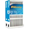 imageFiltrete 20x25x4 AC Furnace Air Filter MERV 13 MPR 1900 Fits Honeywell CERTIFIED Asthma ampamp Allergy Friendly Premium Allergen Bacteria ampamp Virus 2Pack Actual Size 1975 x 2462 x 431 in94 x 161 x 257