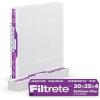 imageFiltrete 20x25x4 Refillable Air Filter replacement MPR 1550 MERV 12 Allergen Bacteria ampamp Virus 2 Pack use with reusable air filter frame of Filtrete Refillable Air Filter Kit for HVAC Furnace