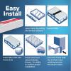 imageFiltrete 20x25x4 Refillable Air Filter replacement MPR 1000 MERV 11 Allergen Defense 2 Pack use with reusable air filter frame of Filtrete Refillable Air Filter Kit 20x25x4 for HVAC Furnace AC