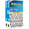 imageFiltrete 20x25x5 SlimFit AC Furnace Air Filter MERV 13 MPR 1900 Premium Allergen Bacteria ampamp Virus Electrostatic Air Cleaning Filter 2Pack Actual Size 1963x2475x431 in
