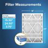 imageFiltrete 16x25x5 SlimFit AC Furnace Air Filter MERV 13 MPR 1900 Premium Allergen Bacteria ampamp Virus Electrostatic Air Cleaning Filter 2Pack Actual Size 1563x2474x431 in16x25x4 Slim Fit
