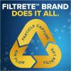 imageFiltrete 20x23x1 AC Furnace Air Filter MERV 13 MPR 1900 Premium Allergen Bacteria ampamp Virus Filter 3Month Pleated 1Inch Electrostatic Air Cleaning Filter 4PackWhite
