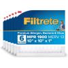 imageFiltrete 10x10x1 AC Furnace Air Filter MERV 13 MPR 1900 Premium Allergen Bacteria ampamp Virus Filter 3Month Pleated 1Inch Electrostatic Air Cleaning Filter 6Pack Actual Size 981x981x081 in