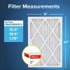 imageFiltrete 16x16x1 AC Furnace Air Filter MERV 11 MPR 1000 Micro Allergen Defense 3Month Pleated 1Inch Electrostatic Air Cleaning Filter 4Pack Actual Size 1581 x 1581 x 081 in16x20x2