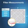imageFiltrete 16x16x1 AC Furnace Air Filter MERV 11 MPR 1000 Micro Allergen Defense 3Month Pleated 1Inch Electrostatic Air Cleaning Filter 4Pack Actual Size 1581 x 1581 x 081 in18x18x1