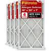 imageFiltrete 16x16x1 AC Furnace Air Filter MERV 11 MPR 1000 Micro Allergen Defense 3Month Pleated 1Inch Electrostatic Air Cleaning Filter 4Pack Actual Size 1581 x 1581 x 081 in16x30x1