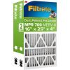 imageFiltrete 20x25x6 AC Furnace Air Filter MPR 700 MERV 8 Fits AprilAire ampamp SpaceGard Capture Dust Pollen ampamp Pet Dander Reduction 2Pack Actual Size 1975 x 2425 x 6 in16x25x4