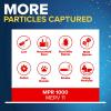 imageFiltrete 14x18x1 AC Furnace Air Filter MERV 11 MPR 1000 Micro Allergen Defense 3Month Pleated 1Inch Electrostatic Air Cleaning Filter 6 Pack Actual Size 1381 x 1781 x 081 in