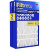 image:imageFiltrete 16x25x4 Air Filter Replaces AprilAire 413 Filters MERV 13 MPR 1900 Allergens Bacteria Viruses amp Air Pollutants 12Month ACFurnace Filter Cleaner Air Reliable Airflow 2 HVAC Filters