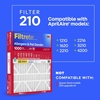 image:imageFiltrete 210 Air Filter AprilAire 210 Replacement Filters MERV 11 MPR 1000 Allergens amp Pet Dander 12Month ACFurnace Filter Cleaner Air Reliable Airflow 2 HVAC Filters210