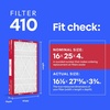 image:imageFiltrete 410 Air Filter AprilAire 410 Replacement Filters MERV 11 MPR 1000 Allergens amp Pet Dander 12Month ACFurnace Filters Cleaner Air Reliable Airflow 1 HVAC Filter