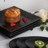 imagevicrays Large Oval Serving Platters 16quot14quot10quot Porcelain Serving Platters for Party BBQStackable Serving Trays Serving Plates for Appetizers Sushi Restaurant Dessert Set of 3 BlueBlack