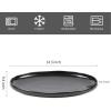 imagevicrays Serving Platter Ceramic Tray Plates Extra Large Oval 145 Inch Porcelain Dinner Plates Long Serving Dish Set Entertaining Party Restaurant Food Meat Sushi Fish Turkey PlatterBright Black