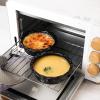 imagevicrays Ceramic Pie Pan for Baking  55 inch Small Pie Plates Deep Dish Round Pot Casserole Mini Serving Bowl Microwave Oven Safe for Dessert Apple Pie Cake Tart Pizza Set of 6  BlueBlack