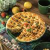 imagevicrays Ceramic Pie Pan for Baking  9 inch Pie Plate Round Fluted and Deep Pie Dish for Tart Pizza Apple Pie Quiche Pot Pies Cake  Reactive Glaze Starry BlueGreen