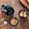 imagevicrays Ceramic Small Dessert Bowls Set  10 oz Set of 6 Microwave Oven and Dishwasher Safe for Rice Ice Cream Soup Snacks Cereal Chili Side Dishes etc Kitchen Bowls SetGreenBlue