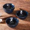 imagevicrays Ceramic Small Dessert Bowls Set  10 oz Set of 6 Microwave Oven and Dishwasher Safe for Rice Ice Cream Soup Snacks Cereal Chili Side Dishes etc Kitchen Bowls SetGreenBlue