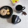 imagevicrays Coffee Mug Set 12 Ounce Set of 6 Ceramic Mug for Men Women Unique Glazed Mugs with Handle for Coffee Tea Milk Cocoa Cereal BlackBlack