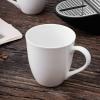 imagevicrays Coffee Mug Set 12 Ounce Set of 6 Ceramic Mug for Men Women Unique Glazed Mugs with Handle for Coffee Tea Milk Cocoa Cerealwhite