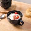 imagevicrays Jumbo Soup Mug Coffee Large  Ceramic Wide Oversized Extra Big Handle Bowls Latte Friends Mug Set Gaint Cereal Oatmeal Cappuccino Cup Set 27 oz  Cherry redBlue