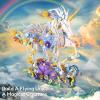 imageSillbird Flowers Unicorn Building Toy Set MOC Floral Animal Collectible Display Model for Home Decor or Office Valentines Day Birthday Gifts Toys for Adults and Kids Age 10 2025 New1472 Pieces