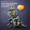 imageSillbird Building Robot Dinosaur Kit with Remote Control Christmas Stem Gifts for Boys Age 812 Build Coding Robotic Toys for Kids Birthday 5 in 1 Buildable Set with 646 Pieces