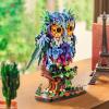 imageSillbird Flower owl Building Sets for Adults Valentines Day Birthday Creative Gift Ideas for Women ampamp Men Home Dcor Display or Centerpieces for Table  Buildable Animals Model Botanical Collection