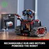 imageSillbird Robot Building Kit with Remote Control Gifts for Kids Boys Ages 812 STEM Coding Robotic Technic Tracked Racer Car Toys for Birthday  Build 4in1 Model with 631 Pieces
