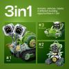 imageSillbird Robot Building Kit with Remote Control STEM Gifts for Boys Age 812 Coding Robotic Toys for Kids Birthday  Build 3in1 Model with 478 Pieces
