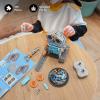 imageSillbird Robot Building Kit with Remote Control for Boys Ages 814 STEM Coding Robotics Technic Toy Birthday Creative Gifts for Kids Buildable 5in1 Models with 435 PiecesBlue